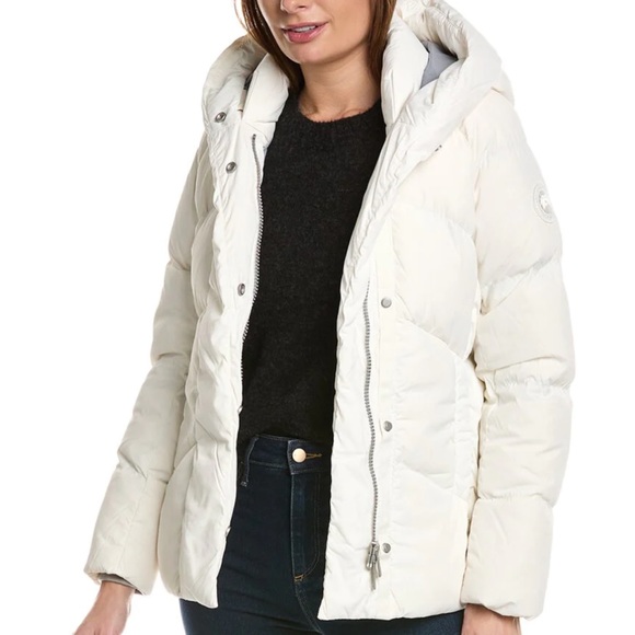 NWT Canada Goose Aurora Jacket White Water Repellent and Wind Resistant Puffer - Picture 2 of 14